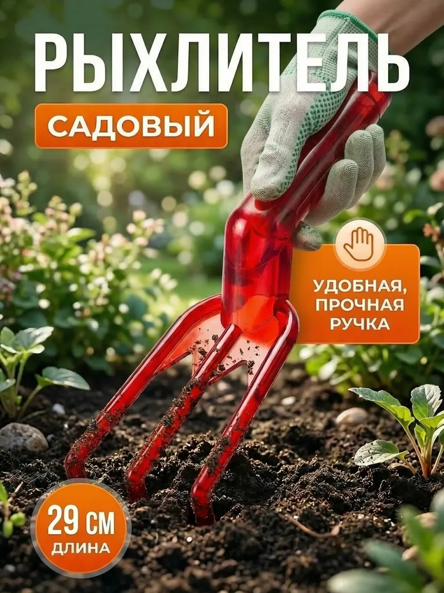 Рыхлитель садовый из поликарбоната