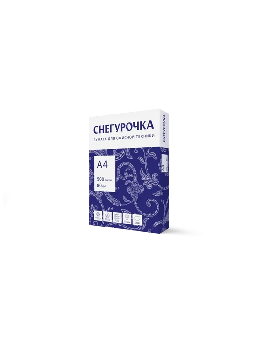 Бумага Снегурочка A4, 80 г/м², 500 листов, 1 пачка, фото 5