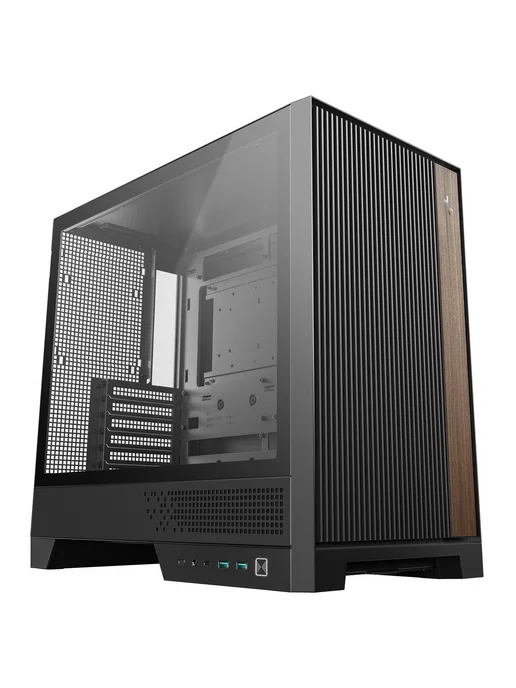 Deepcool Корпус CL600 Middle Tower Черный (R-CL600-BKNNA2-G-1), черный