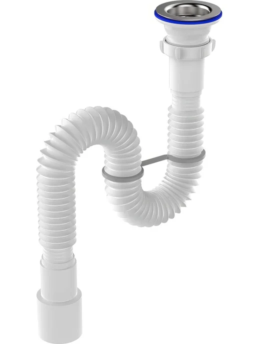 Гофросифон Aquant 1 1 4''х40 50 F213-55-MR, вариант