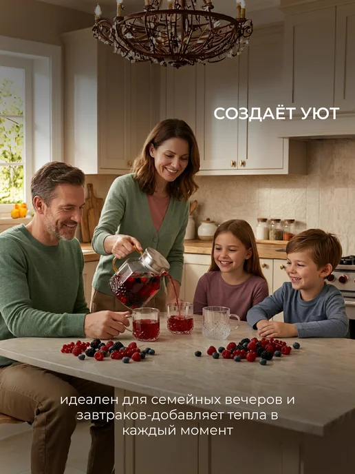Кувшин для воды стеклянный 1,8 л, 1,8 л, фото 8