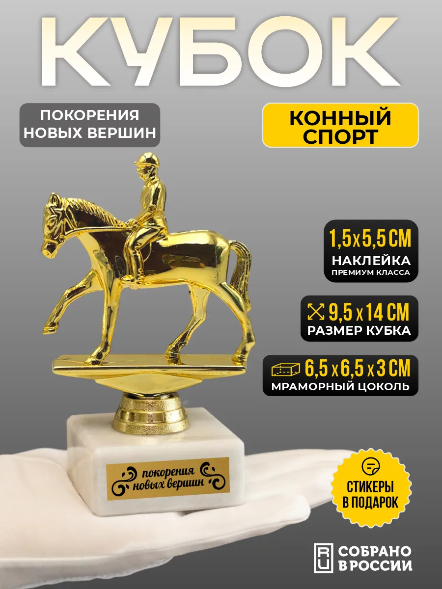 Кубок конный спорт (мужчины) - 1 штука