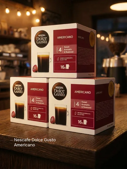 Nescafe Dolce Gusto Кофе в капсулах Dolce Gusto для кофемашины 16 шт, 16 шт, фото 5