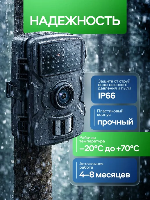 Дек Фотоловушка Wild Hunt DL001 (черная), черный, фото 2