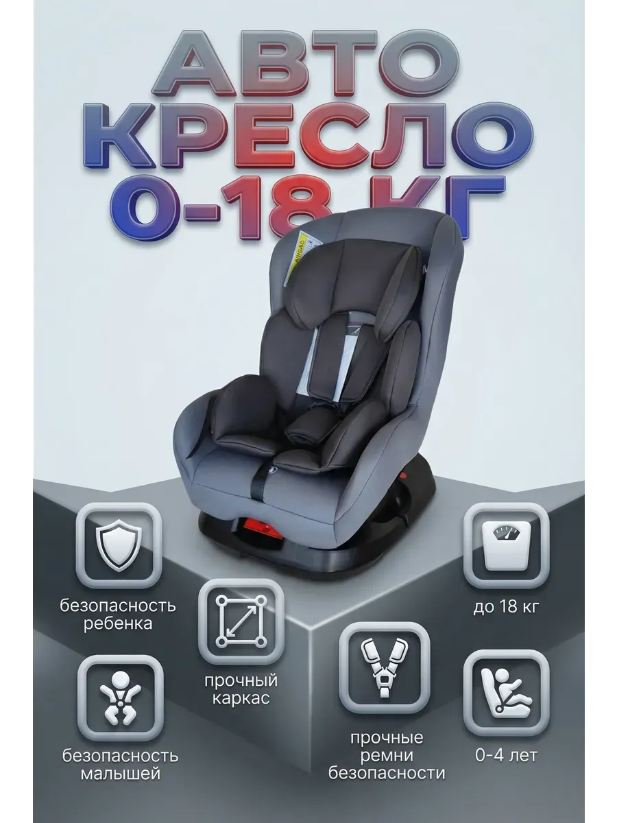 Детское Авто Кресло Наутилус Группа 0+/1 0-18 кг