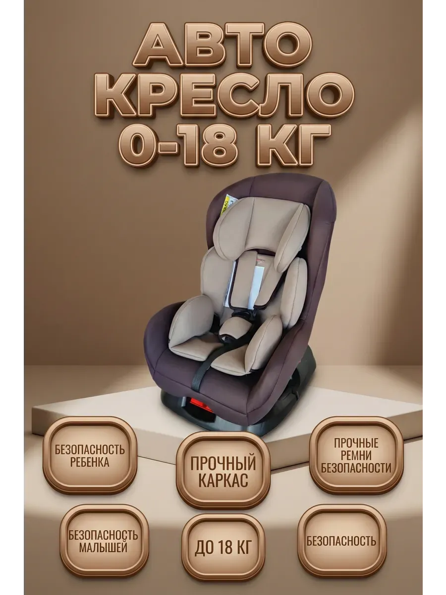 Детское Авто Кресло Наутилус Группа 0+/1 0-18 кг