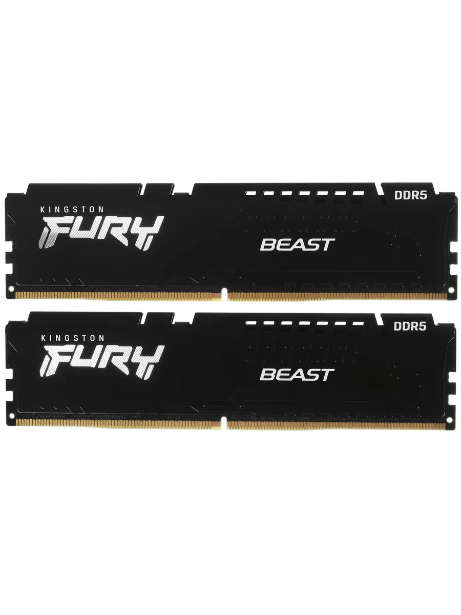 Оперативная память Fury Beast Black EXPO, DDR5-5600МГц 16 ГБ