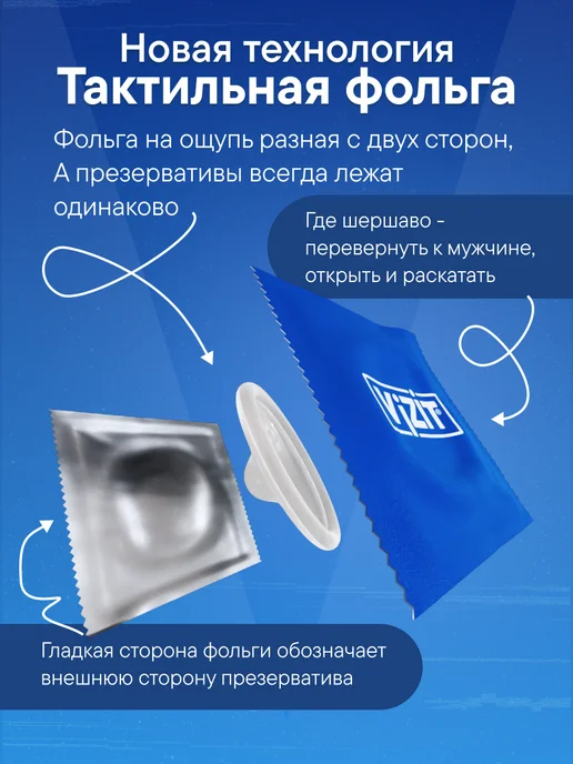 VIZIT Презервативы увеличенного размера 15 штук, классические, фото 4