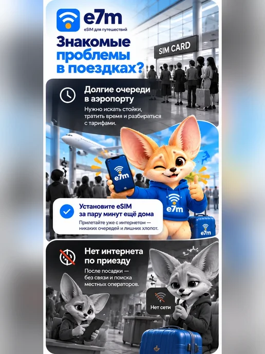 E7M eSIM Австрия 3GB на 30 дней интернет, 3 ГБ, фото 8