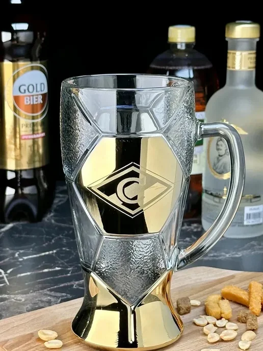 Glasstar Пивная кружка большая Спартак 500 мл, 500 мл, фото 2