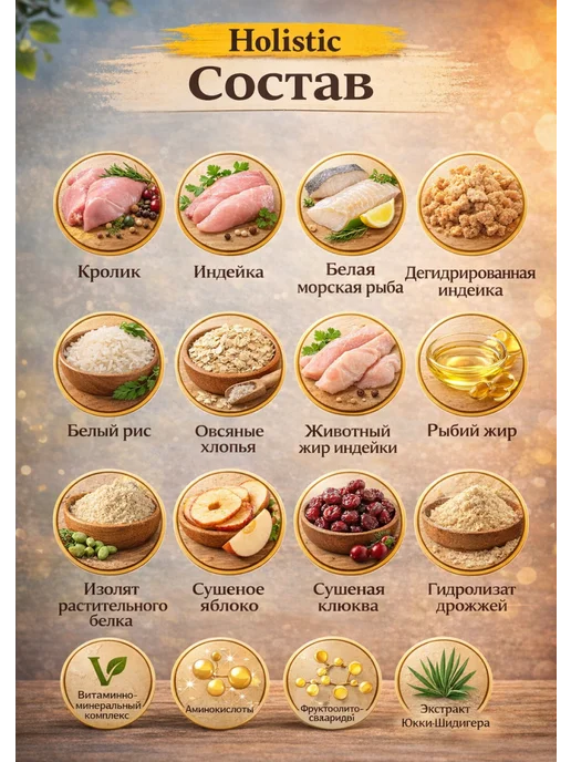 Сухой корм Усатая Страна Grander Start для собак, щенки, 1 кг, фото 2