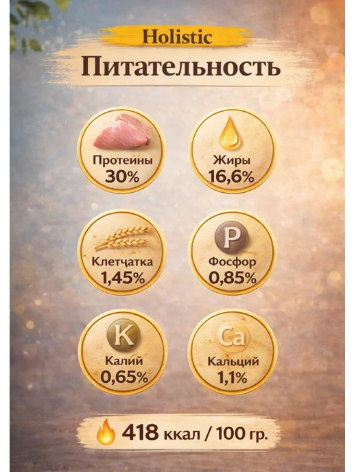 Сухой корм Усатая Страна Grander Start для собак, щенки, 1 кг, фото 3