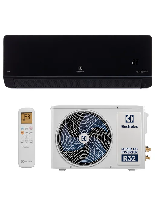 Electrolux Сплит-система инверторная EACS I-12HIX-BLACK N8, черный, фото 8