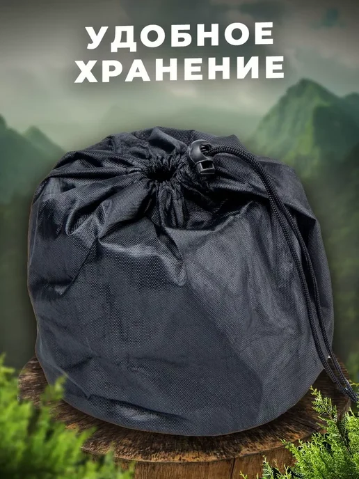 Горелка газовая туристическая, красный, фото 3