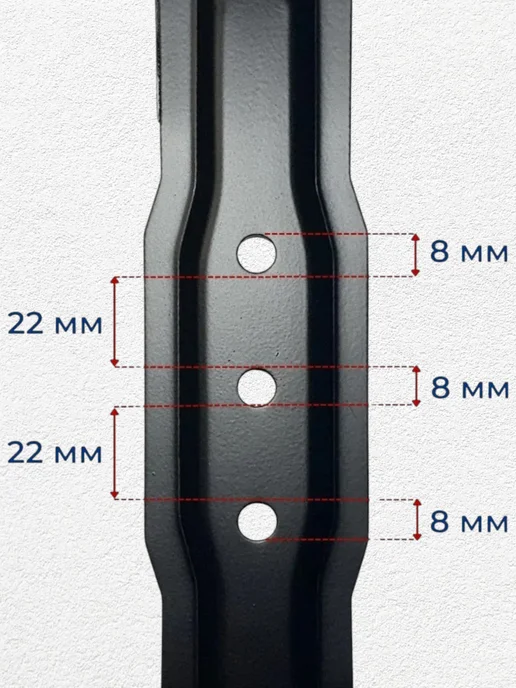 Нож для газонокосилки 46 см, Bosch 40, фото 2