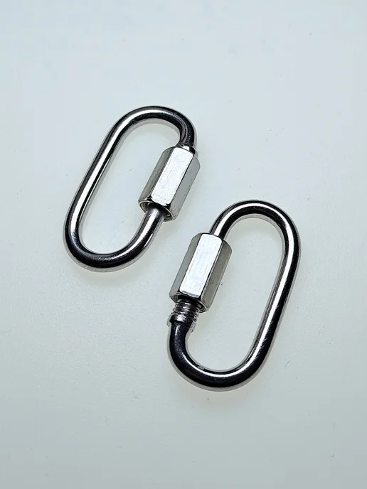 Konung Tools Карабин винтовой нержавеющий 4 мм А2-70 (1 шт), 1 шт, фото 2