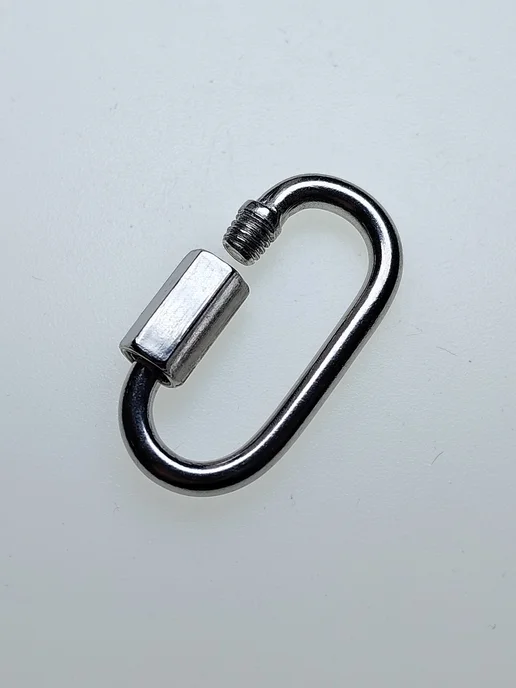 Konung Tools Карабин винтовой нержавеющий 4 мм А2-70 (1 шт), 1 шт, фото 4