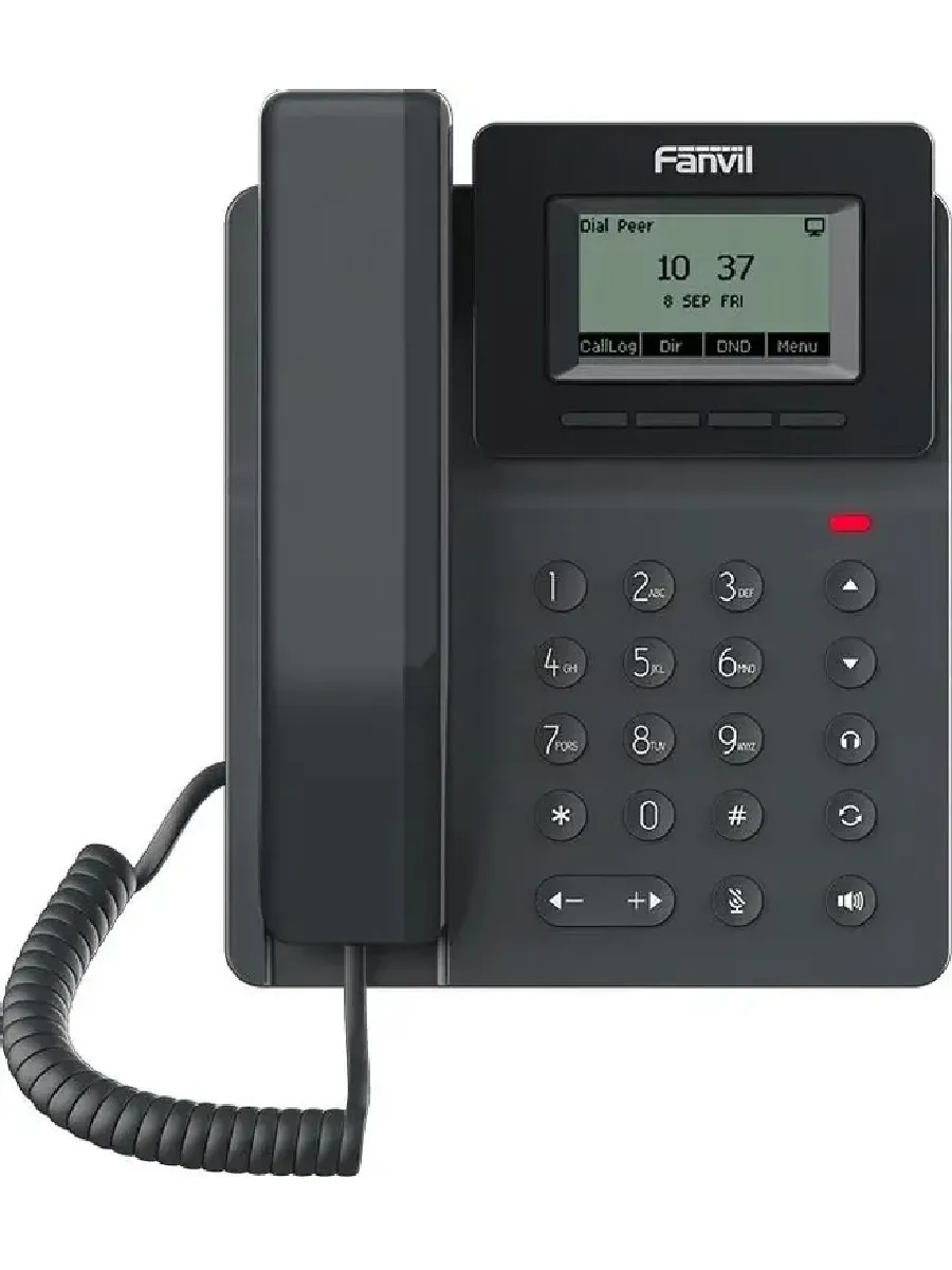 Телефон SIP V50P Черный