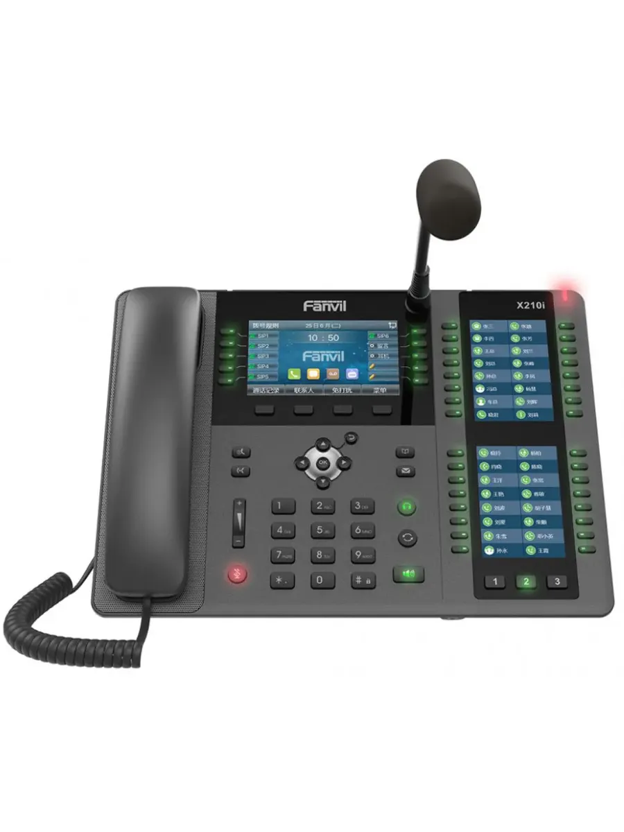 Телефон SIP X210i офисный стационарный проводной