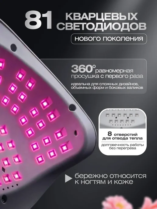 Pariso Лампа для маникюра профессиональная SUN X26 MAX, белый, фото 3