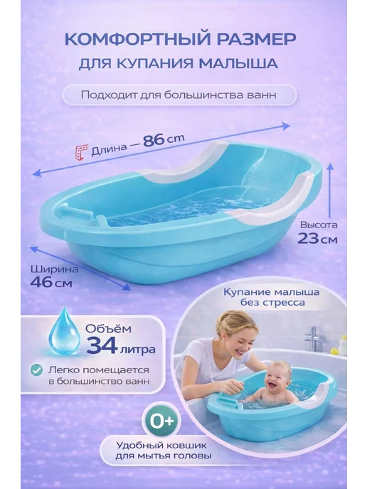 АЛЬТЕРНАТИВА Набор детский для купания мальчиков, голубой, фото 4