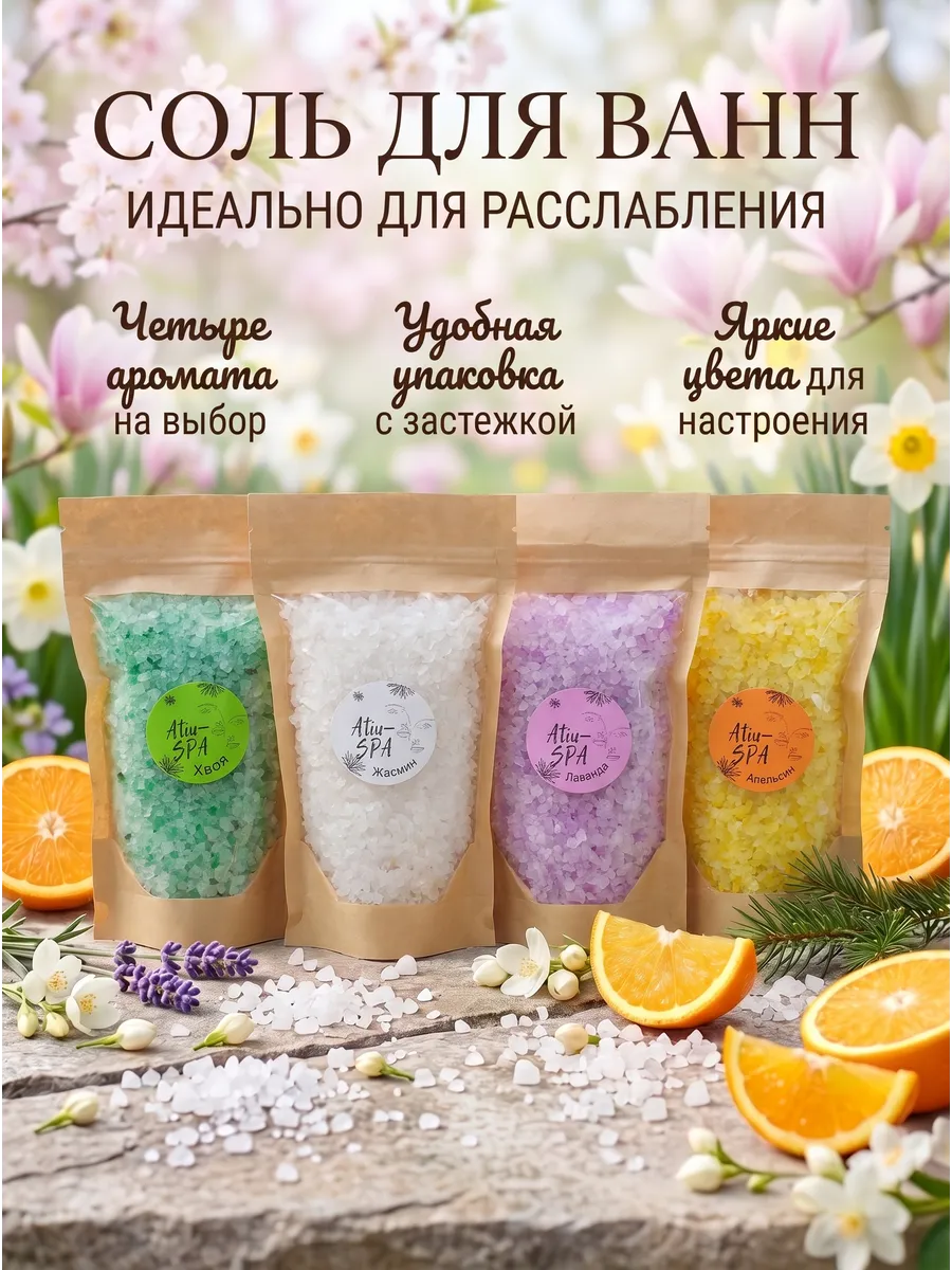 Соль для ванны