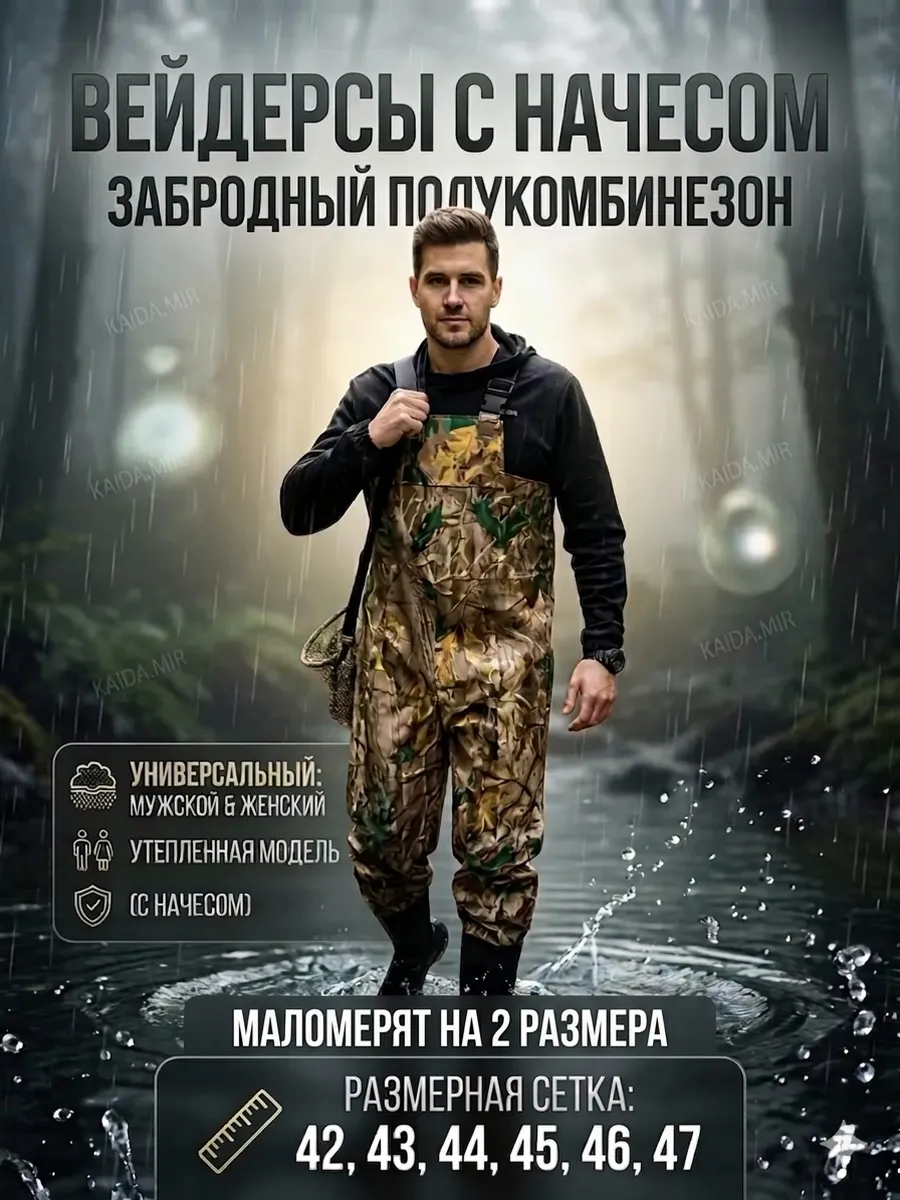 Рыбацкий волот для охоты и рыбалки вейдерсы