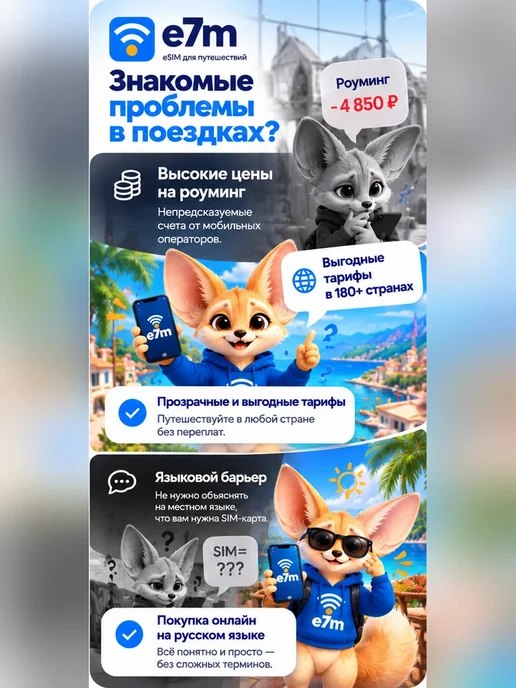 E7M eSIM ЮАР 1GB 7 дней интернет, 1 ГБ, фото 9
