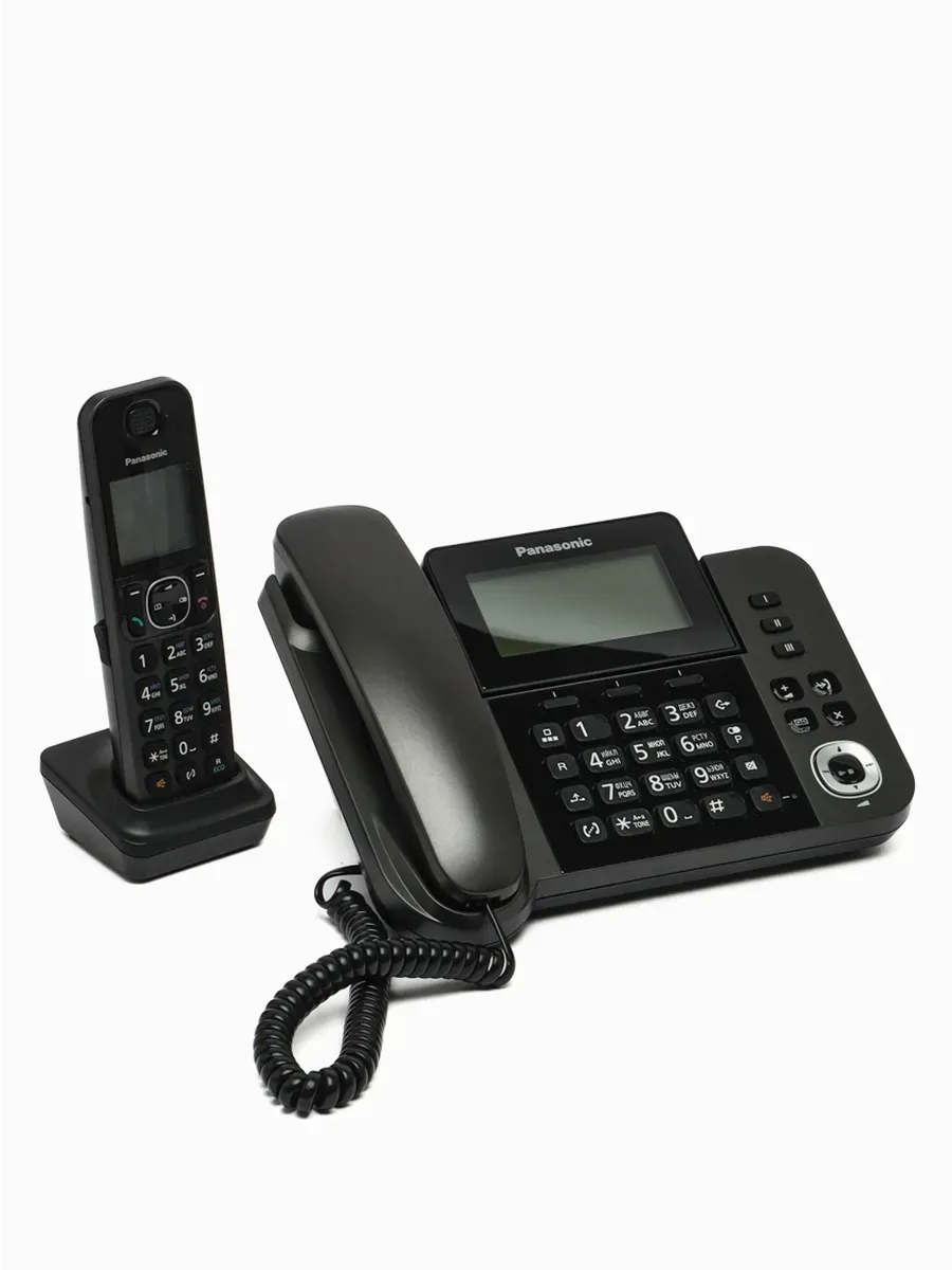 Радиотелефон с автоответчиком KX-TGF320, черный