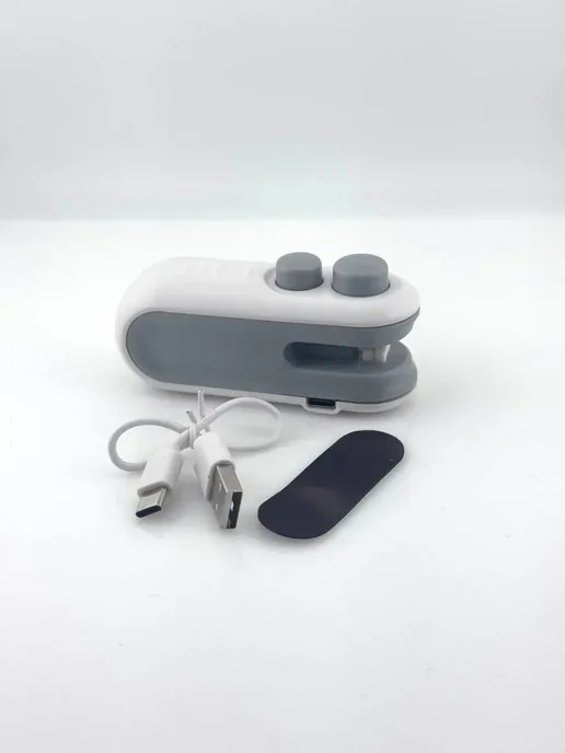 Ай0509 Портативный запайщик пакетов USB для кухни, синий, фото 7