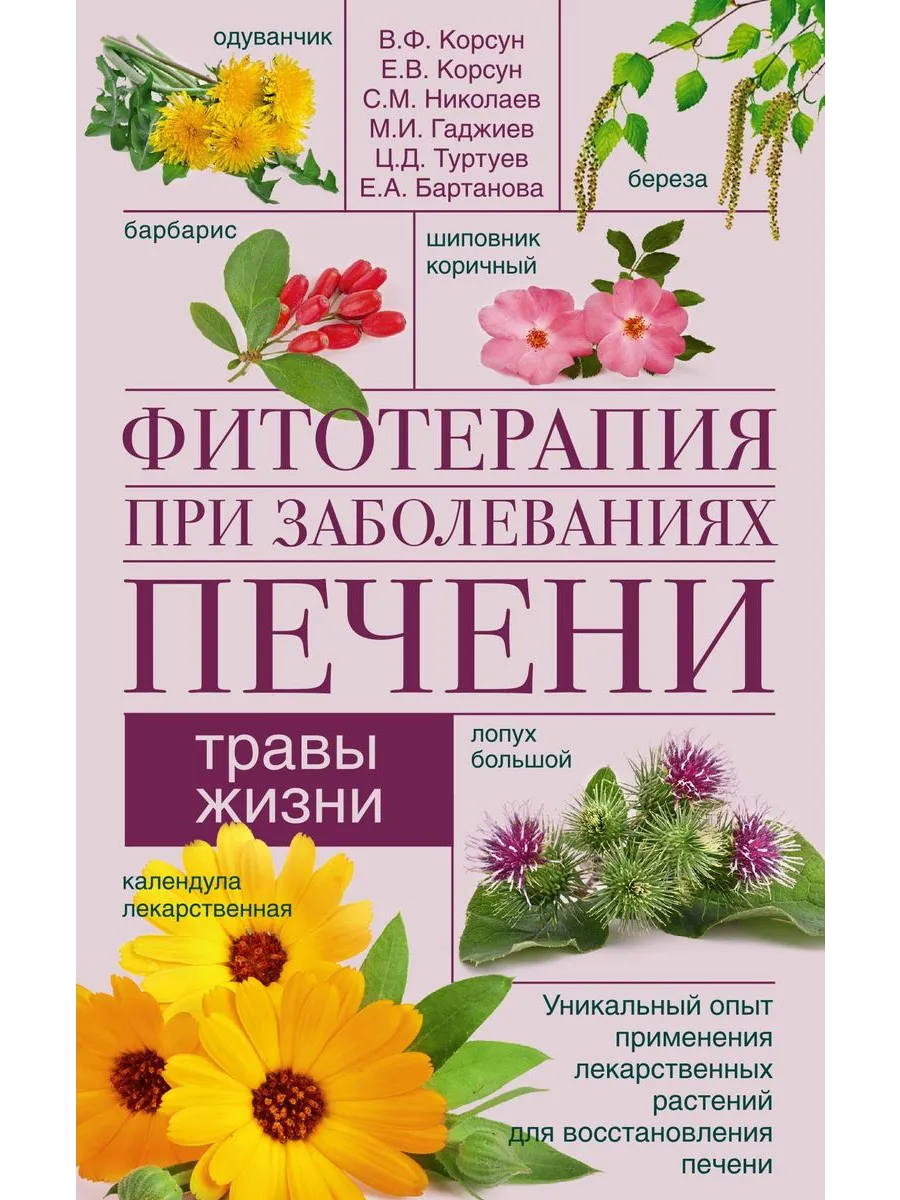 Фитотерапия при заболеваниях печени. Травы жизни