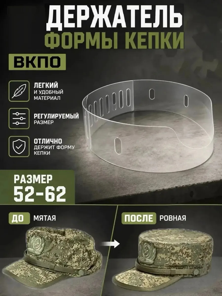 Держатель формы кепки вставка