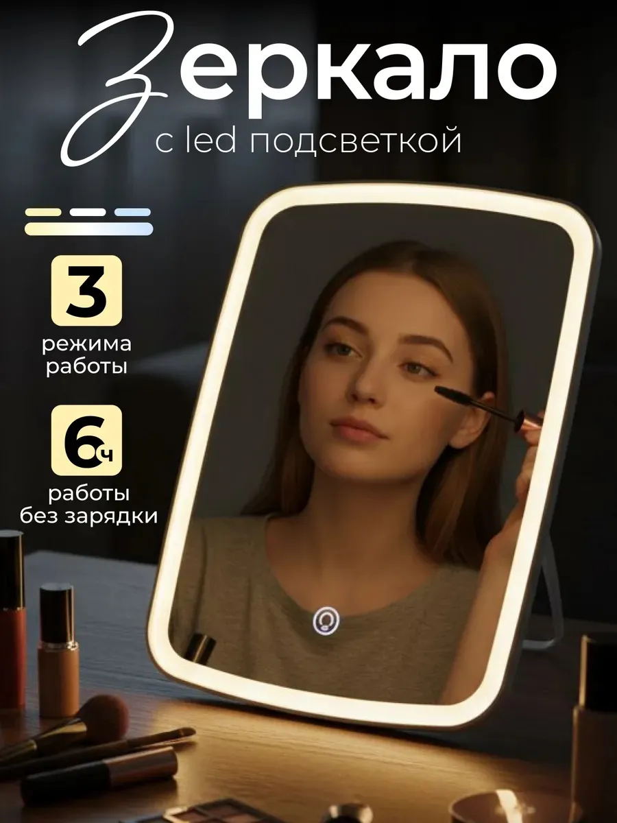 Зеркало с led-подсветко