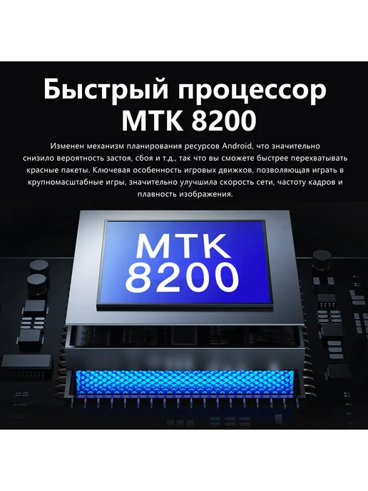 Смартфон VOVE Reno10 Pro 1/1024 ГБ, синий, фото 5