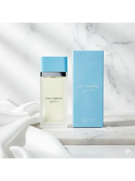 NOXÉ PARFUM DOLCE & GABBANA light blue, голубой, фото 2