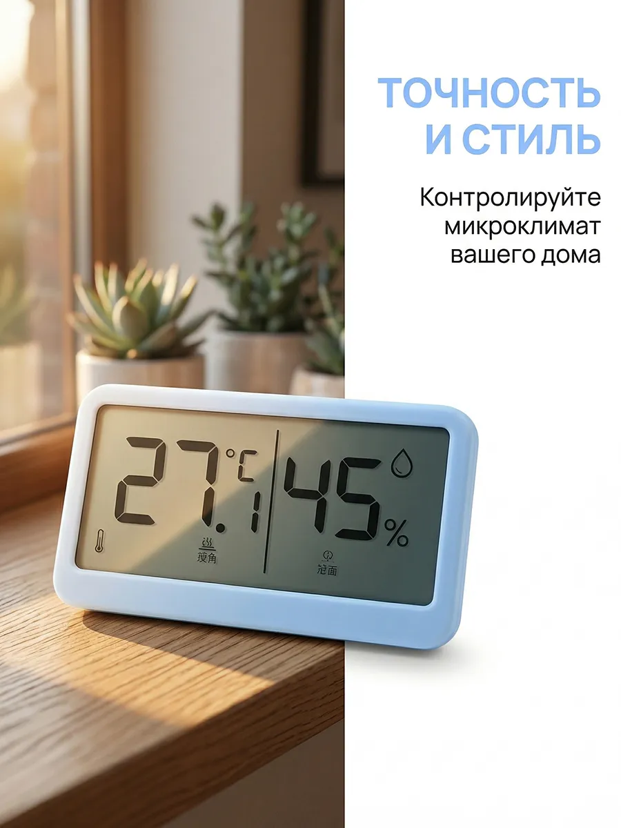 Термометр комнатный электронный гигрометр