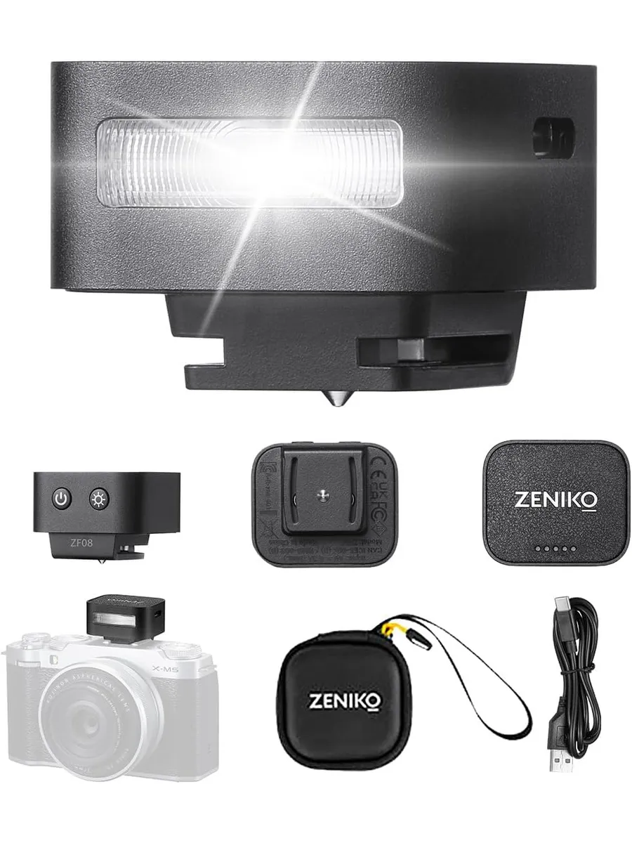 Фотовспышка ZENIKO ZF08 Type-C для камер