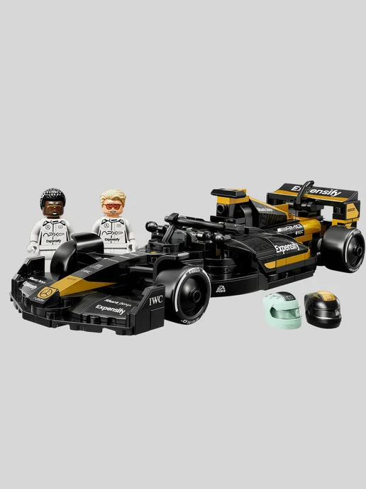 LEGO Mercedes F1 автомобиль-конструктор, черный, фото 7