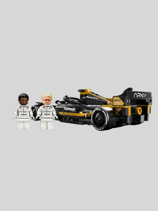 LEGO Mercedes F1 автомобиль-конструктор, черный, фото 8