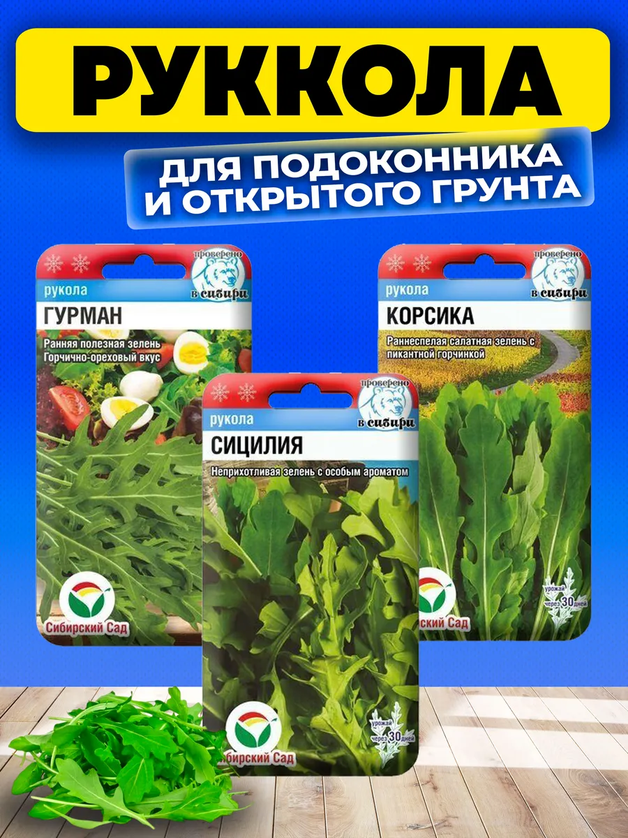 Семена руколы для посадки