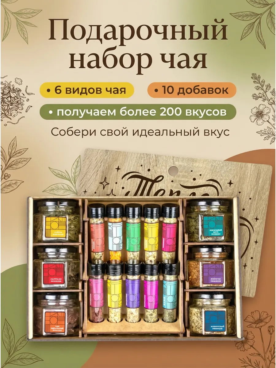 Премиальный подарочный набор чая