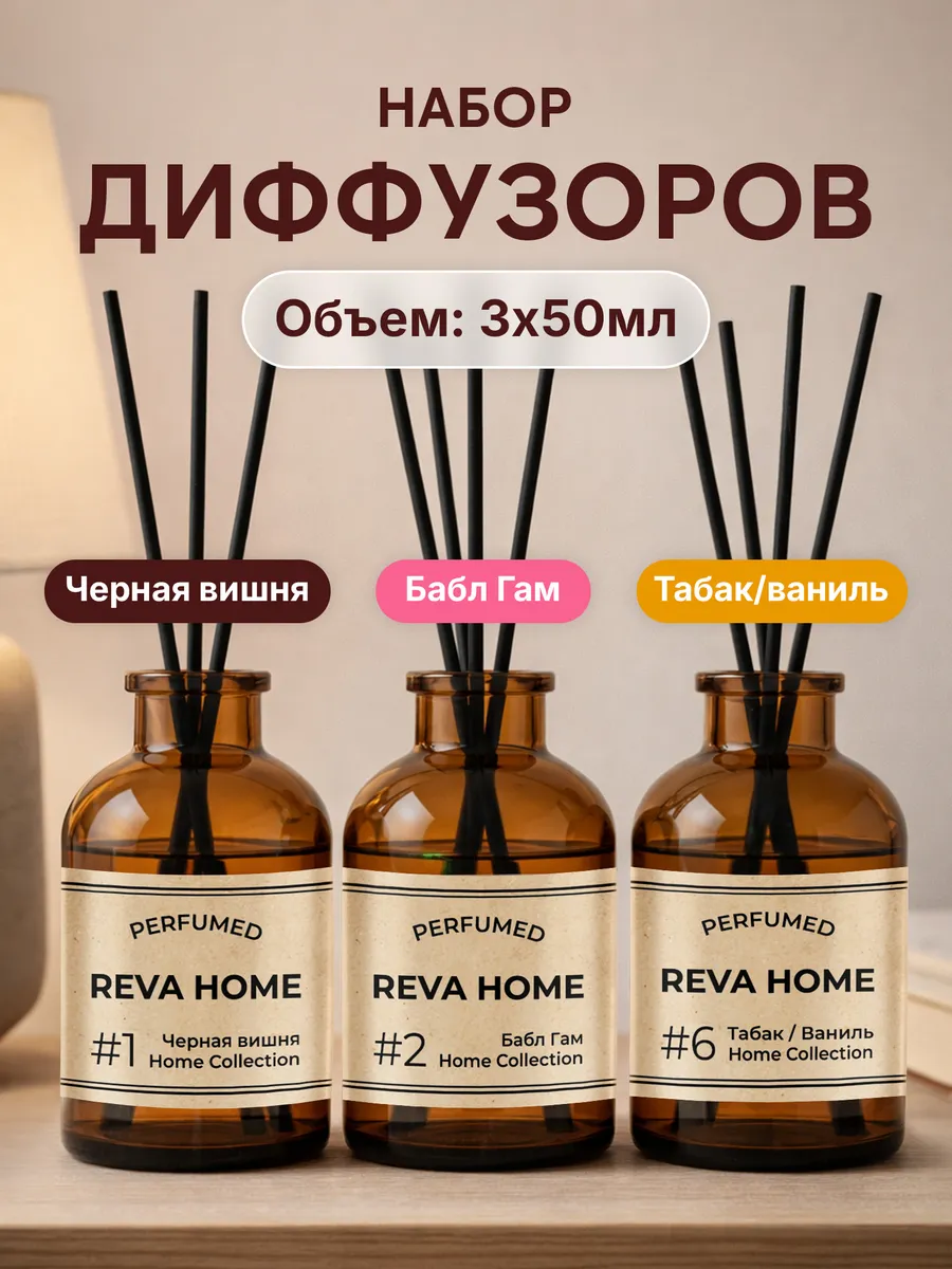 Диффузор для дома с палочками набор