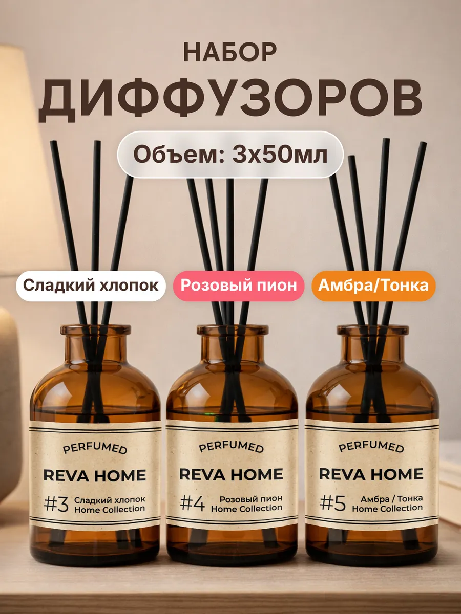Диффузор для дома с палочками набор