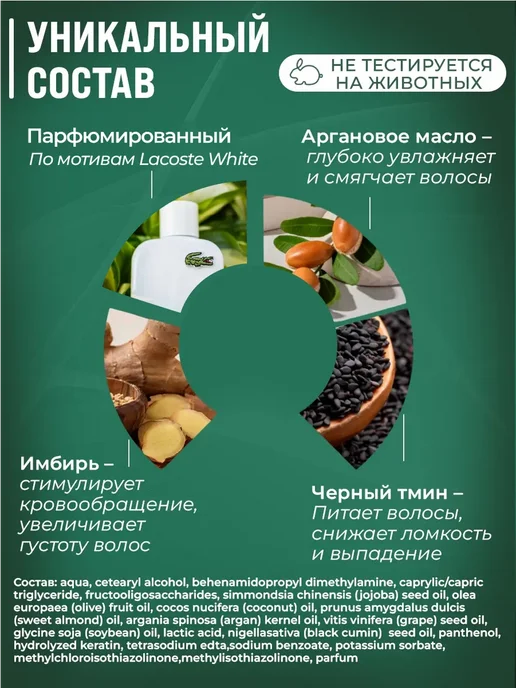 morel Бальзам-кондиционер для бороды и волос мужской, 500 мл, 2 шт, 500 мл, 2 шт, фото 5