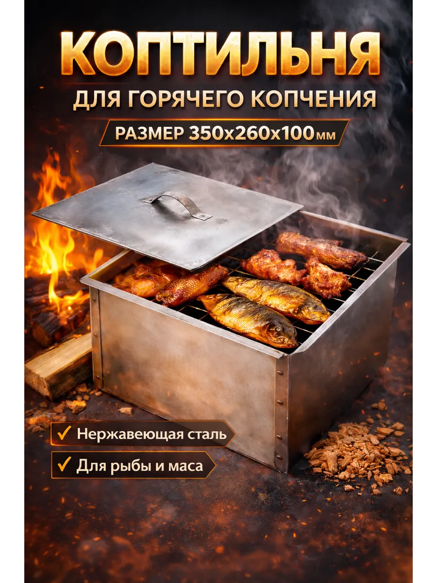 Коптильня горячего копчения