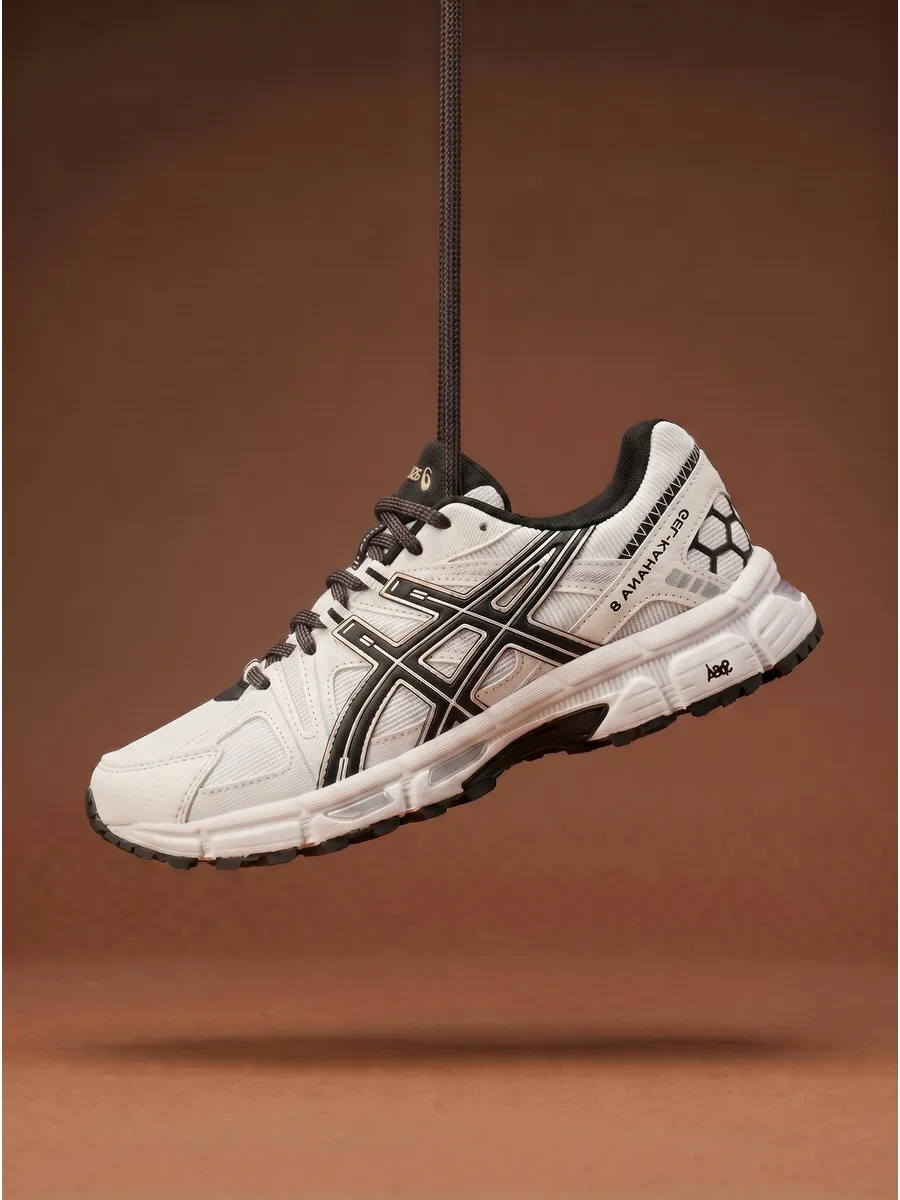 Кроссовки Asics Gel-Kahana 8 мужские белые демисезонные