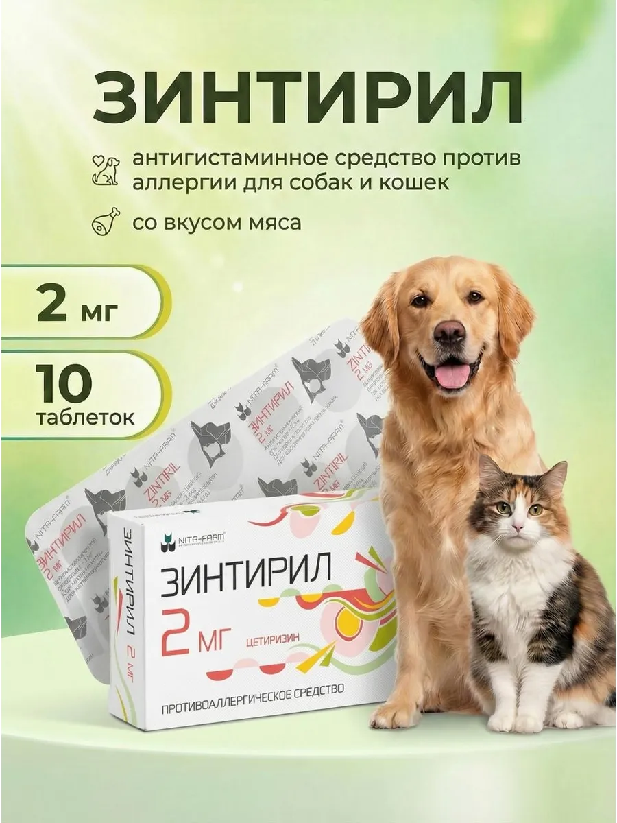 Зинтирил 2 мг, 10 таблеток