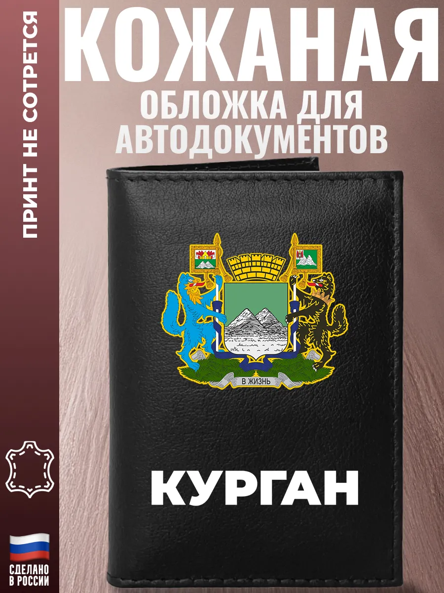 Обложка для автодокументов "Курган"