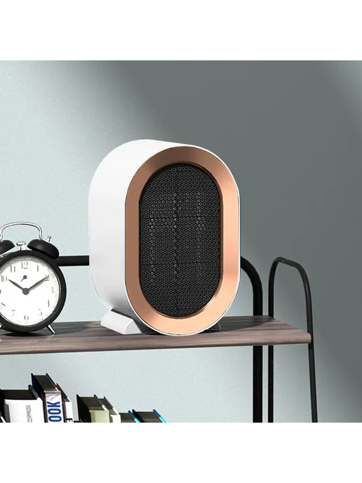 1200W мини-обогреватель для дома и офиса, белый, 1200 Вт, фото 3