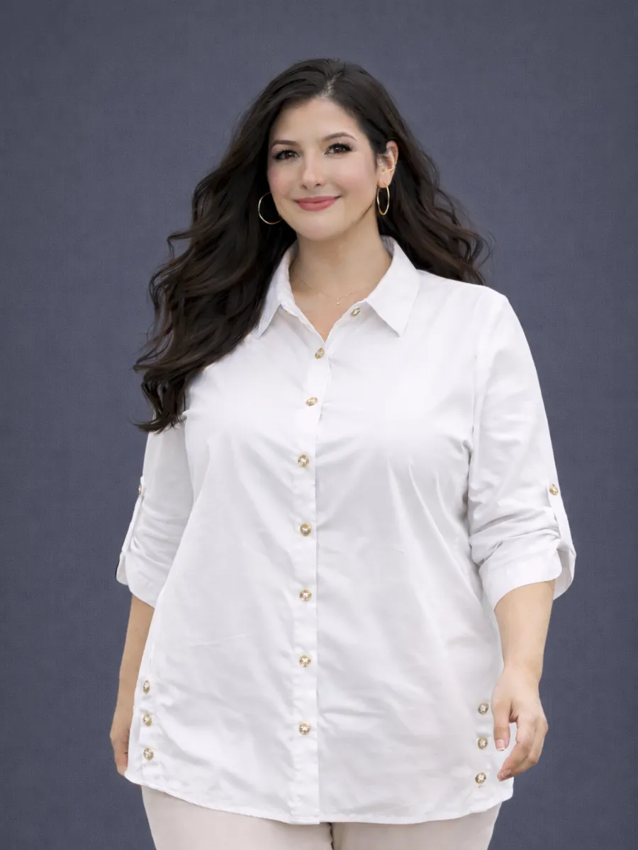 Рубашка женская Plus Size 60-70